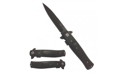 Falcon 7" Spring Assisted Pocket Knife w/Black Wood Handle KS1106BK Falcon 7" Spring Assisted Pocket Knife w/Black Wood Handle KS1106BK