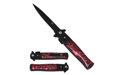 Falcon 8 3/4" Burgundy Folding Knife KS1107BD Falcon 8 3/4" Burgundy Folding Knife KS1107BD