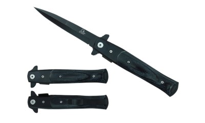 Falcon 8 3/4" Black Spring Assisted Knife KS1107BK Falcon 8 3/4" Black Spring Assisted Knife KS1107BK