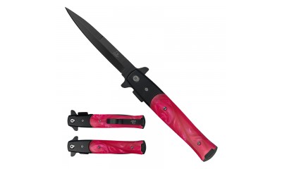 Falcon 8 3/4" Pink Spring Assisted Knife KS1107BPK Falcon 8 3/4" Pink Spring Assisted Knife KS1107BPK