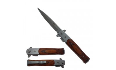 Falcon 8 3/4" Wood Spring Assisted Knife KS1107WD Falcon 8 3/4" Wood Spring Assisted Knife KS1107WD