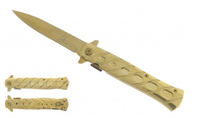 Falcon 9" Spring Assisted Pocket Knife KS1108GD