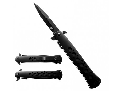 Falcon 9" Metal Spring Assisted Pocket Knife KS1109BK