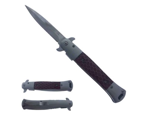 Falcon 8" Spring Assisted Pocket Knife KS1111RD