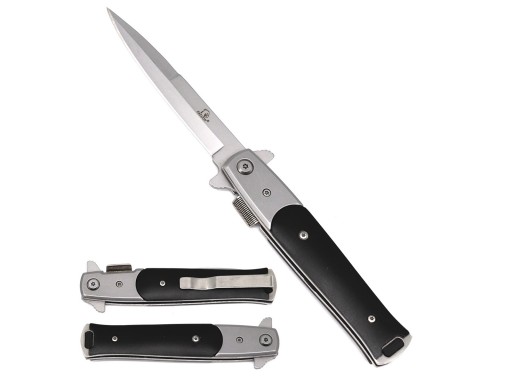 Falcon 8" Blue Blade Spring Assisted Knife KS1117SBK