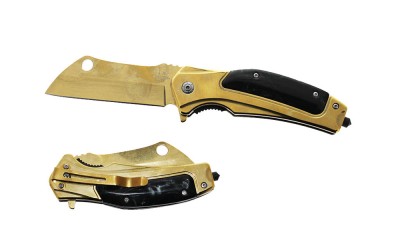 Falcon 8 1/4 Spring Assisted Pocket Knife KS13741GDBK  Falcon 8 1/4 Spring Assisted Pocket Knife KS13741GDBK