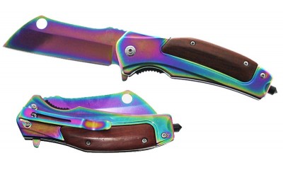 Falcon 8 1/4 Spring Assisted Pocket Knife KS13741RBWD Falcon 8 1/4 Spring Assisted Pocket Knife KS13741RBWD