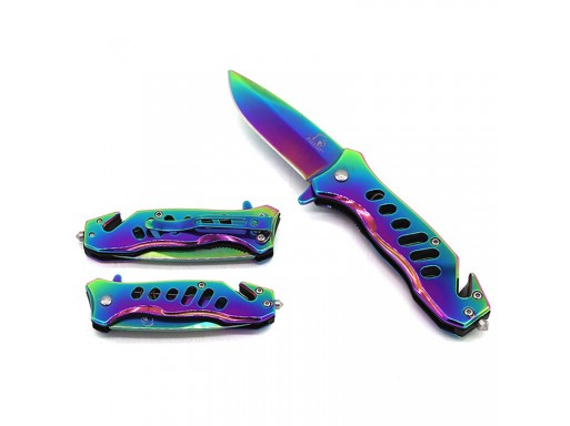 Falcon 6.5" Spring Assisted Pocket Knife KS1471RW