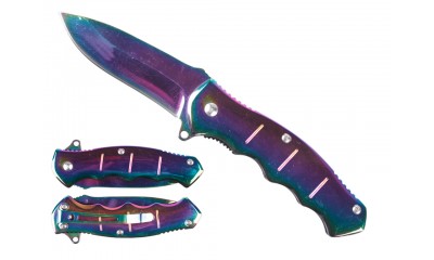 Falcon 6.38" Spring Assited Pocket Knife w/Belt Clip KS1472RW Falcon 6.38" Spring Assited Pocket Knife w/Belt Clip KS1472RW