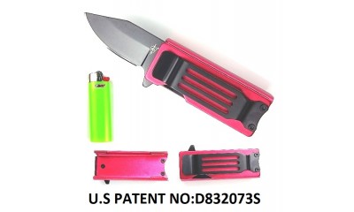 Falcon Spring Assisted Lighter Knife Red KS1516RD Falcon Spring Assisted Lighter Knife Red KS1516RD
