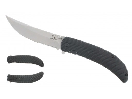 Falcon 8 1/4"  Spring Assisted Pocket Knife KS1642BK