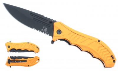 Falcon 8"  Spring Assisted Pocket Knife KS1644OR Falcon 8"  Spring Assisted Pocket Knife KS1644OR