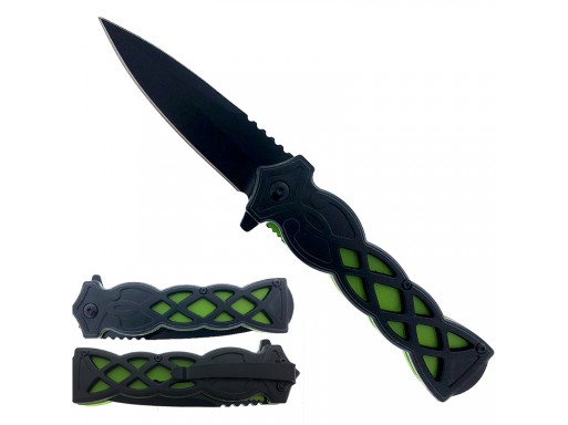 Falcon 8.25"  Spring Assisted Pocket Knife KS1645GN