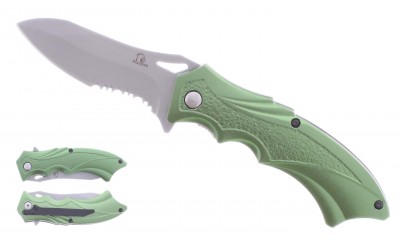 Falcon 7 3/4" Spring Assisted Pocket Knife Green KS1649GN Falcon 7 3/4" Spring Assisted Pocket Knife Green KS1649GN