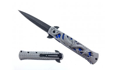 Falcon Spring Assisted Pocket Knife Dragon Handle KS23164CH Falcon Spring Assisted Pocket Knife Dragon Handle KS23164CH