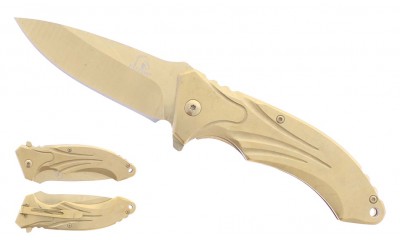 Falcon 8" Spring Assisted Pocket Knife KS2375GD Falcon 8" Spring Assisted Pocket Knife KS2375GD