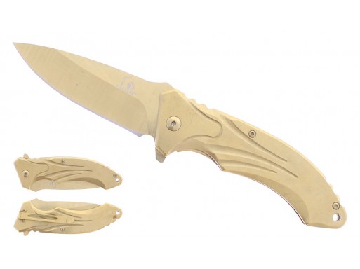Falcon 8" Spring Assisted Pocket Knife KS2375GD
