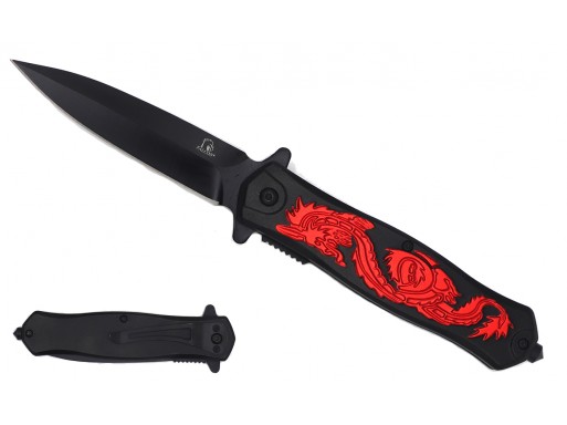 Falcon 8"  Spring Assisted Pocket Knife KS2650BR