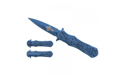 Falcon 8.25" Spring Assisted Knife KS3003BL Falcon 8.25" Spring Assisted Knife KS3003BL