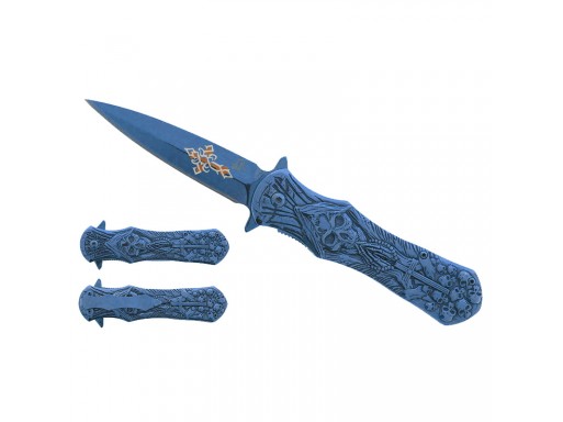 Falcon 8.25" Spring Assisted Knife KS3003BL