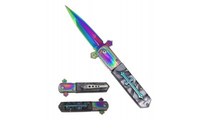 Falcon Spring Assisted Knife Wood Handle KS3004RB Falcon Spring Assisted Knife Wood Handle KS3004RB