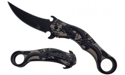 Falcon 8.25" Spring Assisted Pocket Knife KS3005BK Falcon 8.25" Spring Assisted Pocket Knife KS3005BK