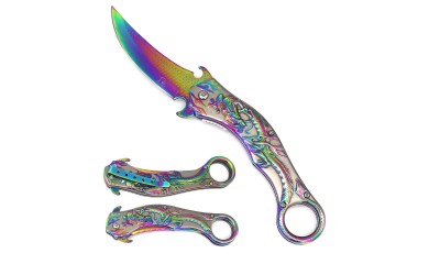 Falcon 8.25" Spring Assisted Pocket Knife KS3005RB Falcon 8.25" Spring Assisted Pocket Knife KS3005RB