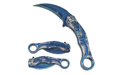 Falcon 8.25" Spring Assisted Pocket Knife KS3006BL Falcon 8.25" Spring Assisted Pocket Knife KS3006BL