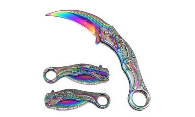 Falcon 8.25" Spring Assisted Pocket Knife KS3006RB Falcon 8.25" Spring Assisted Pocket Knife KS3006RB
