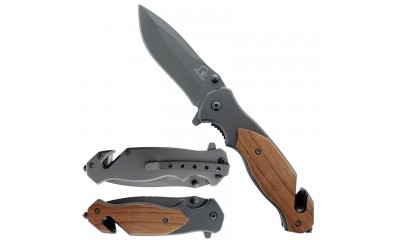 Falcon Spring Assisted Knife Pocket Knife KS30257GY Falcon Spring Assisted Knife Pocket Knife KS30257GY
