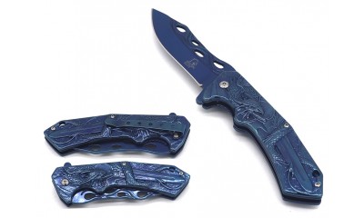 Falcon Spring Assisted Knife Dragon Handle KS30259BT Falcon Spring Assisted Knife Dragon Handle KS30259BT