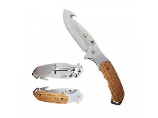 Falcon Spring Assisted Knife Wood Handle KS30279BZ