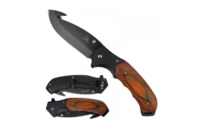 Falcon Spring Assisted Knife Wood Handle KS30279BWD Falcon Spring Assisted Knife Wood Handle KS30279BWD