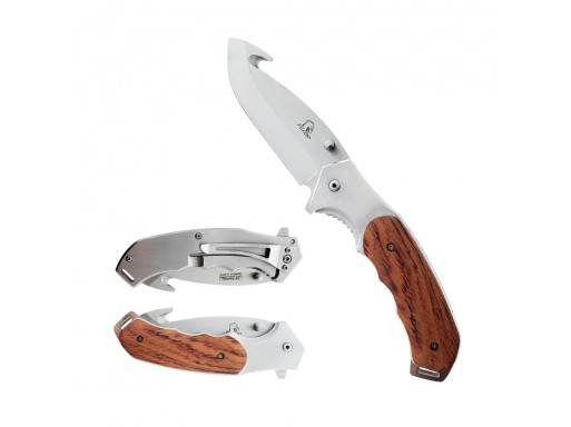 Falcon Spring Assisted Knife Wood Handle KS30279SW