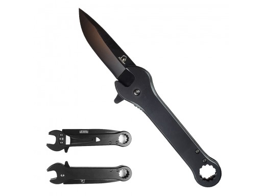 Falcon 7.75"  Wrench Spring Assisted Pocket Knife KS3096BK