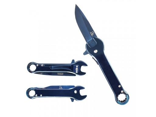 Falcon 7.75"  Wrench Spring Assisted Pocket Knife KS3096BL