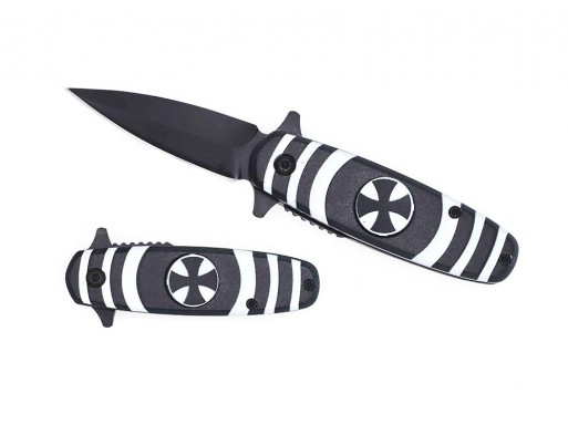 Falcon 5 1/4" Overall Spinner Spring Assisted Knife KS32155CR