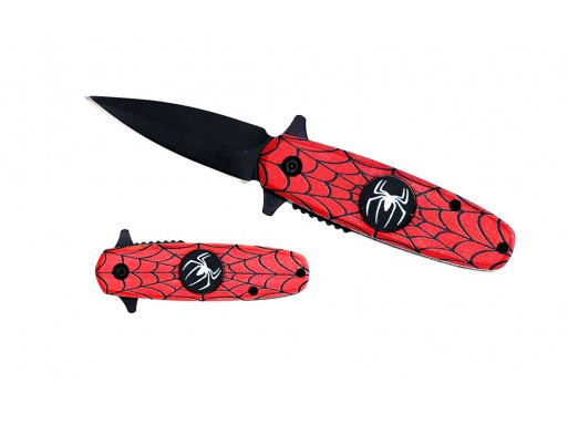 Falcon 5 1/4" Overall Spinner Spring Assisted Knife KS32155RW