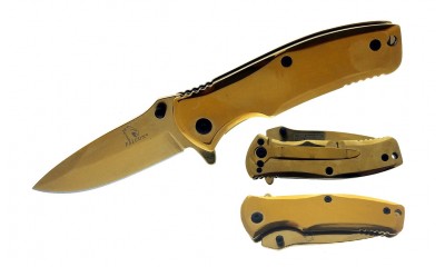 Falcon 6.25" Spring Assisted Knife KS3232GD Falcon 6.25" Spring Assisted Knife KS3232GD