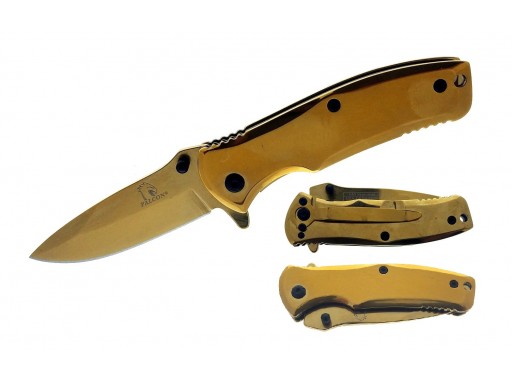 Falcon 6.25" Spring Assisted Knife KS3232GD