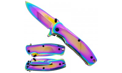Falcon 6.25" Spring Assisted Knife KS3232RB Falcon 6.25" Spring Assisted Knife KS3232RB