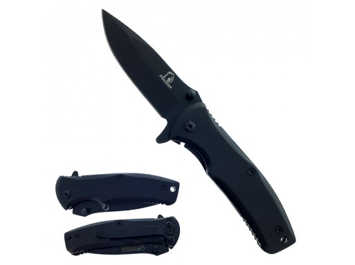 Falcon 7 3/4" Spring Assisted Pocket Knife KS3233BK