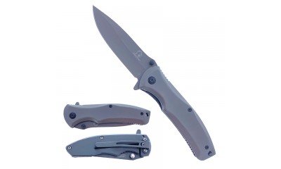 Falcon 7 3/4" Spring Assisted Pocket Knife KS3233GY Falcon 7 3/4" Spring Assisted Pocket Knife KS3233GY