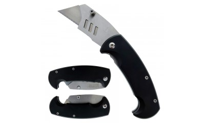 Falcon 4" Folding Knife with 3 Spare Blades KS32356BK Falcon 4" Folding Knife with 3 Spare Blades KS32356BK
