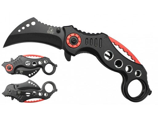 Falcon Spring Assisted Karambit Knife KS3293BR