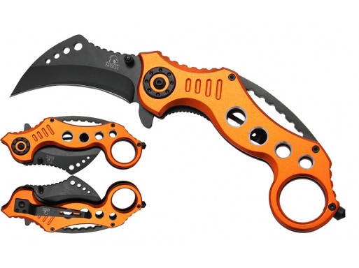 Falcon Spring Assisted Karambit Knife KS3293OR