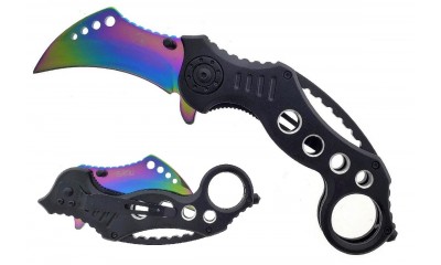 Falcon Spring Assisted Karambit Knife KS3293RB Falcon Spring Assisted Karambit Knife KS3293RB