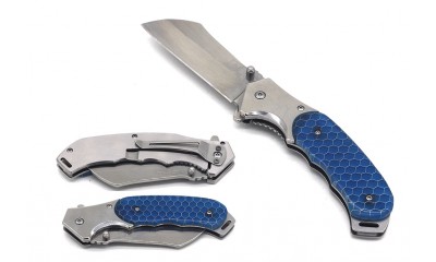 Falcon Chrome Sheep Foot Blade Spring Assisted Knife KS3301BH Falcon Chrome Sheep Foot Blade Spring Assisted Knife KS3301BH