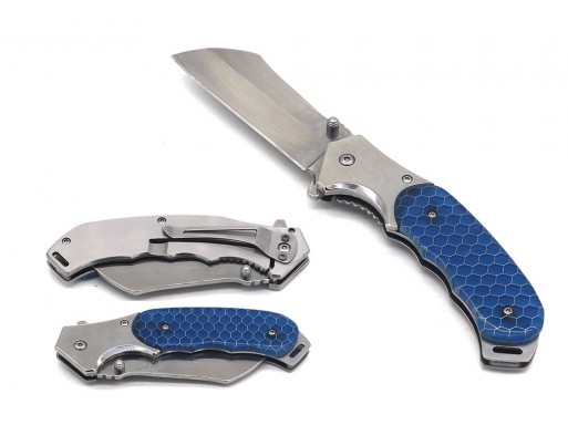 Falcon Chrome Sheep Foot Blade Spring Assisted Knife KS3301BH