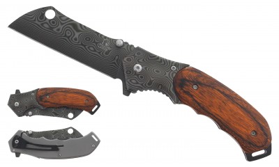 Falcon Chrome Sheep Foot Blade Spring Assisted Knife KS3301DW Falcon Chrome Sheep Foot Blade Spring Assisted Knife KS3301DW